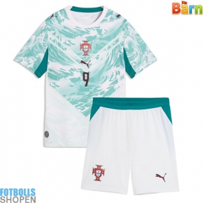 Billiga Portugal Goncalo Ramos #9 Bortatröja Barn VM 2026 Kortärmad (+ Korta byxor)